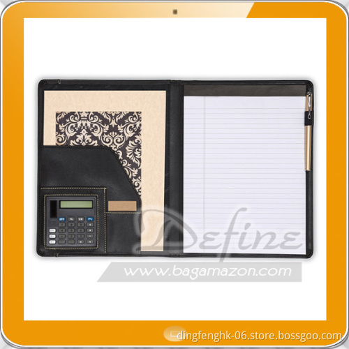Professional Slimline Padfolio and Portfolio with Contrast Stitch